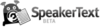 SpeakerText SpeakerText